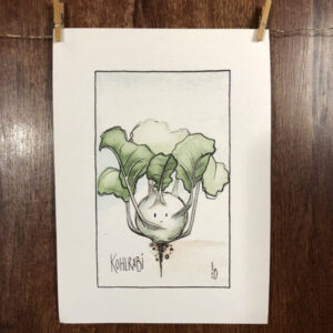 Seedling No. 3: Kohlrabi